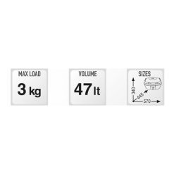 Givi B47 Monolock 47L Blade Tech Topbox + Plate 8 Givi B47 Monolock 47L Blade Tech Topbox + Plate -Accessories store B47NTML 2