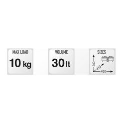 Givi Trekker DLM30A Dolomiti Monokey Panniers Or Side Case 30L Silver -Accessories store DLM30A 2