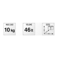 Givi Trekker DLM46A Dolomiti Monokey Top Case 46L Silver 8 Givi Trekker DLM46A Dolomiti Monokey Top Case 46L Silver -Accessories store DLM46A 2