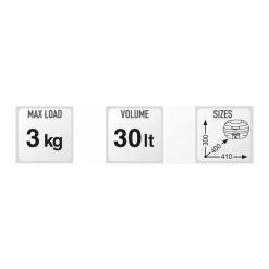 Givi E300 Monolock 30L Topbox Case + Plate (Micro 2 Lock Set) -Accessories store E300N2 2