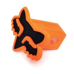 Fox Trailer Hitch Cover - Black/Orange