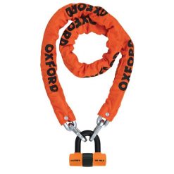 Oxford HD Chain Lock 1.5Mtr Orange 11 Oxford HD Chain Lock 1.5Mtr Orange -Accessories store LK145 5