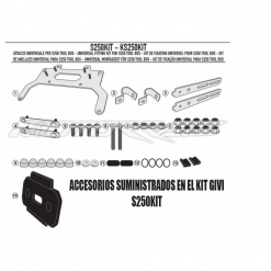 Universal Kit To Install The S250 Tool Box - Givi -Accessories store S250KIT 2