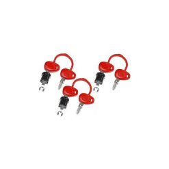 Givi 3-Case Lock Set With 6 Matched Keys (Z228) -Accessories store Z228 2